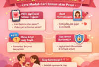 Cara Mudah Cari Teman atau Pacar