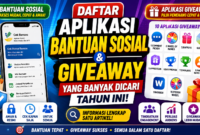 Aplikasi bantuan & giveaway tahun ini